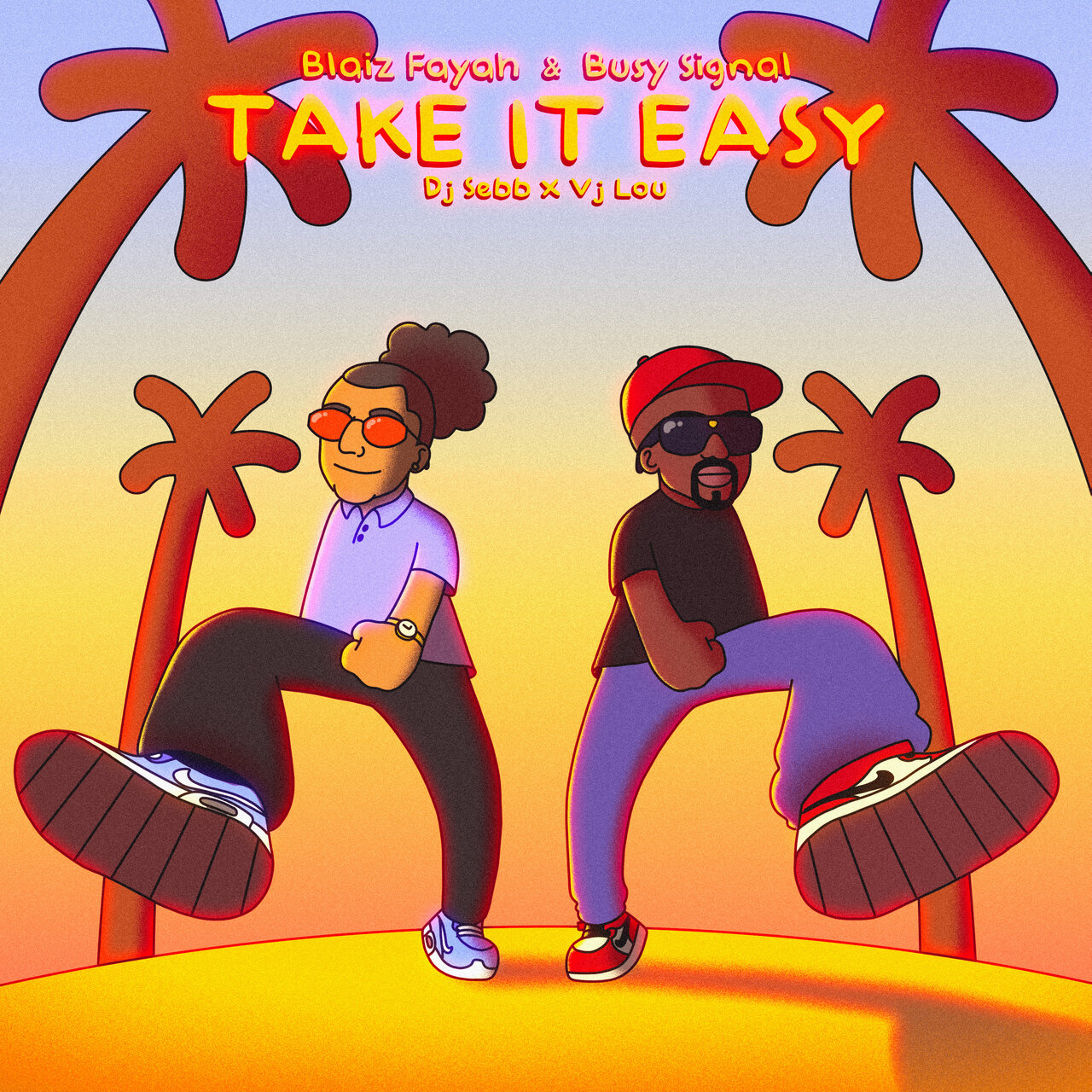 Blaiz Fayah - Take It Easy (ft. Busy Signal) (Cover)