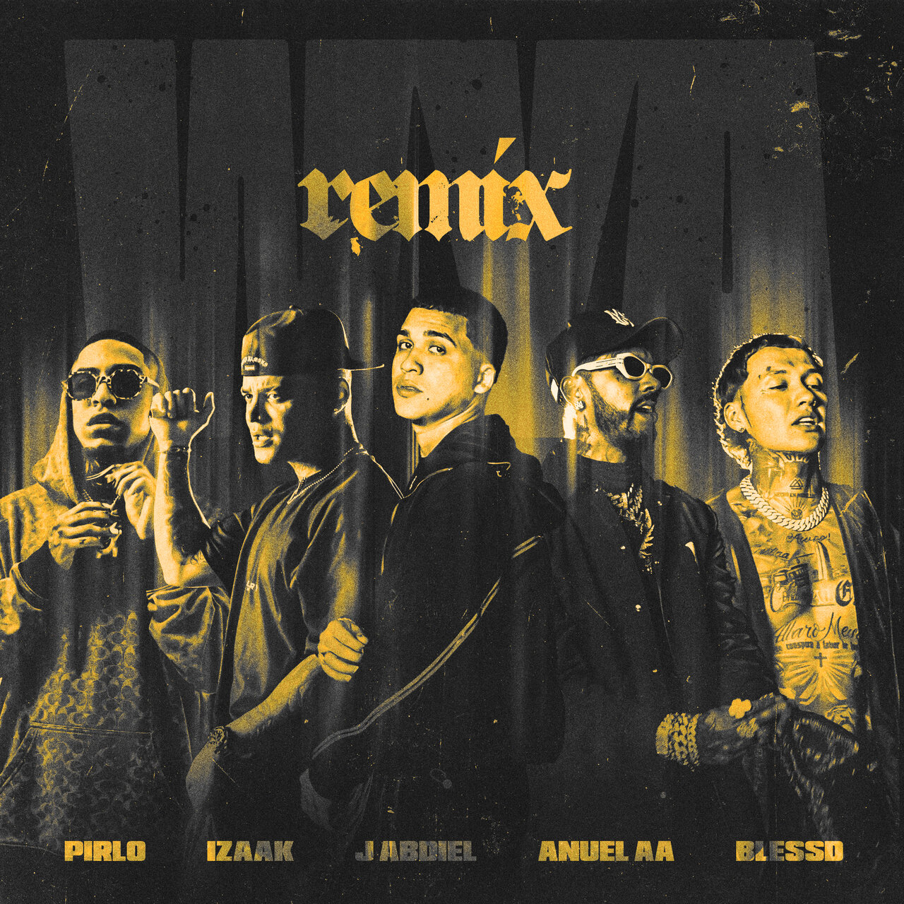 J Abdiel - Wya (Remix Black And Yellow) (ft. Anuel AA, Blessd, Izaak and Pirlo) (Cover)